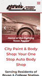 Mobile Screenshot of citypaintandbody.com